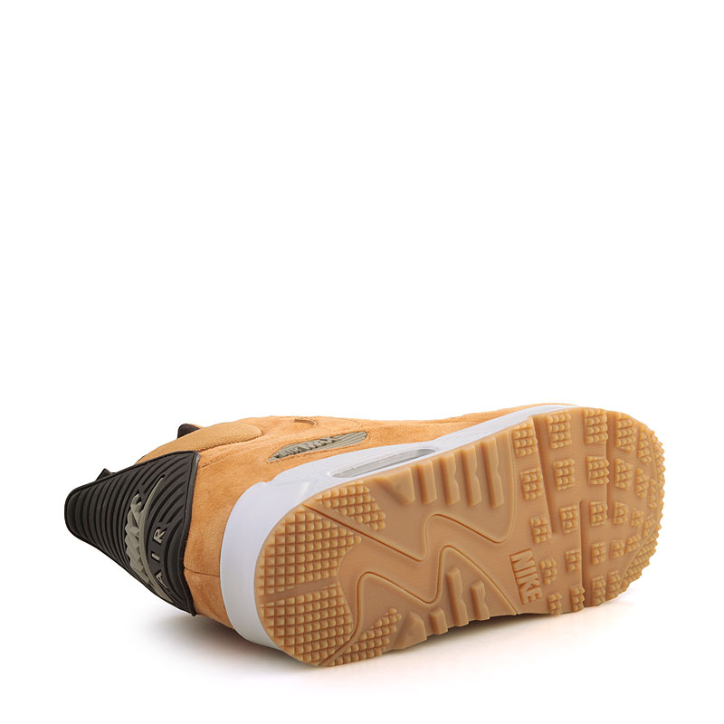 мужские коричневые ботинки Nike Air Max 90 Sneakerboot WNTR 684714-700 - цена, описание, фото 3